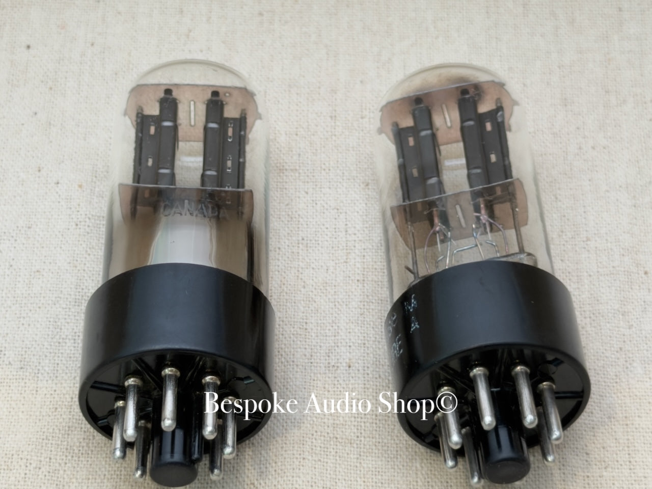 6SN7 Pair - Westinghouse - Made in Canada