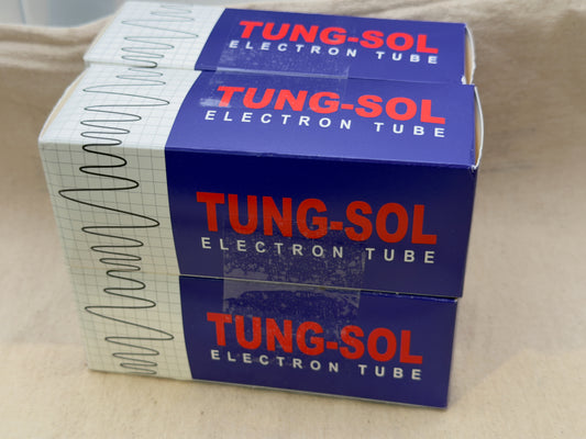 6550 - Matched Quad New Production Tung-Sol