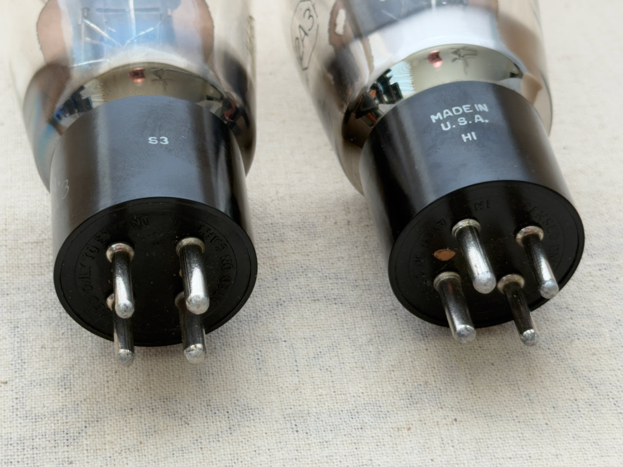 SOLD - 2A3 - Pair RCA's