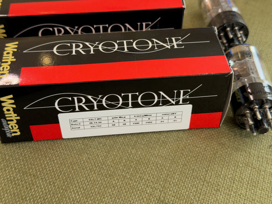 NIB Cryotone 6SL7's - 2 Pairs Avail - Price is PER PAIR