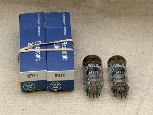 6DT8's - Westinghouse Pair - Original Boxes