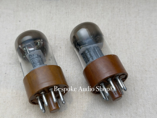 6SL7WGT - Sylvania - 1940's Production - Mint Matched Pair