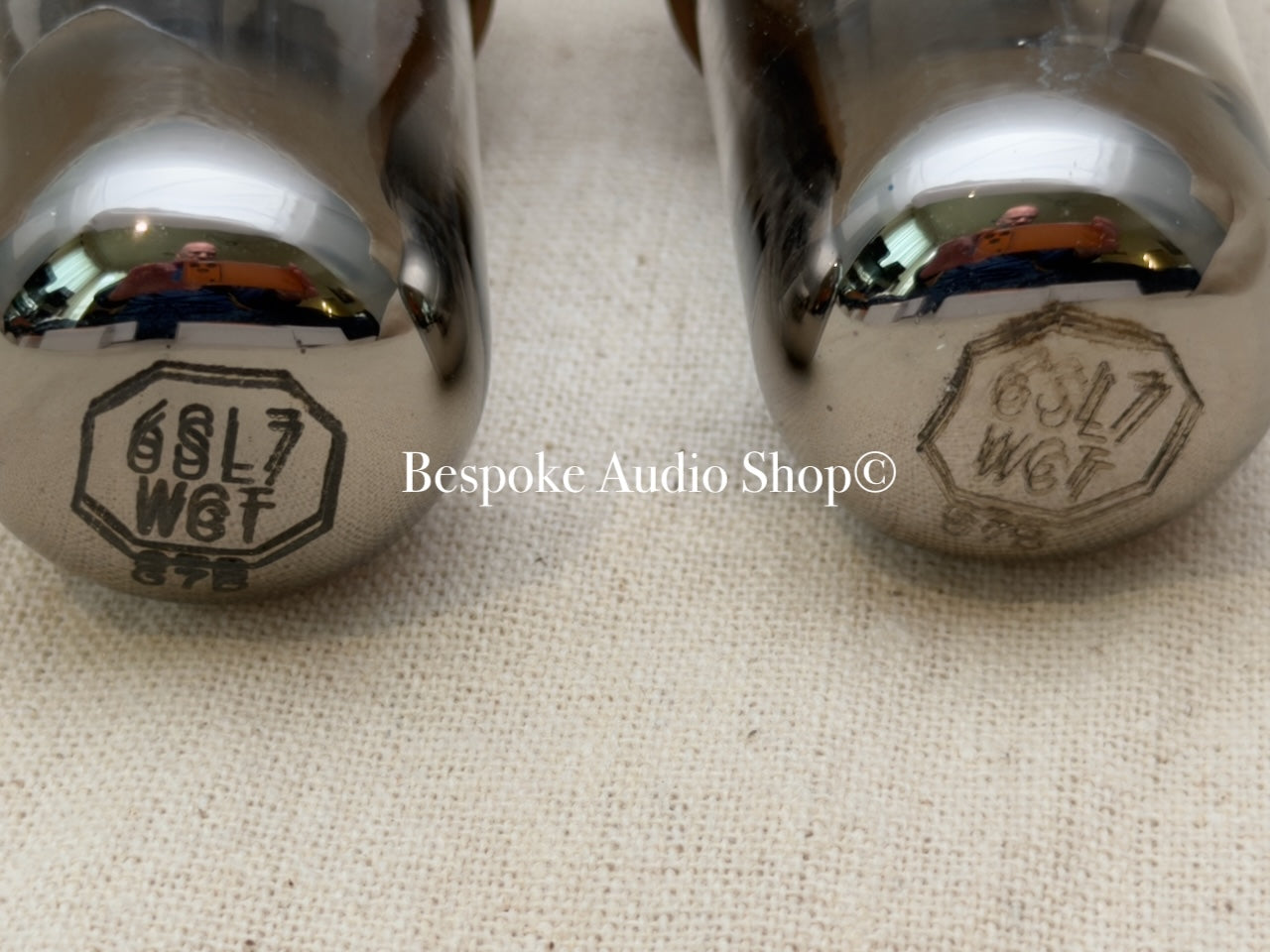 6SL7WGT - Sylvania - 1940's Production - Mint Matched Pair