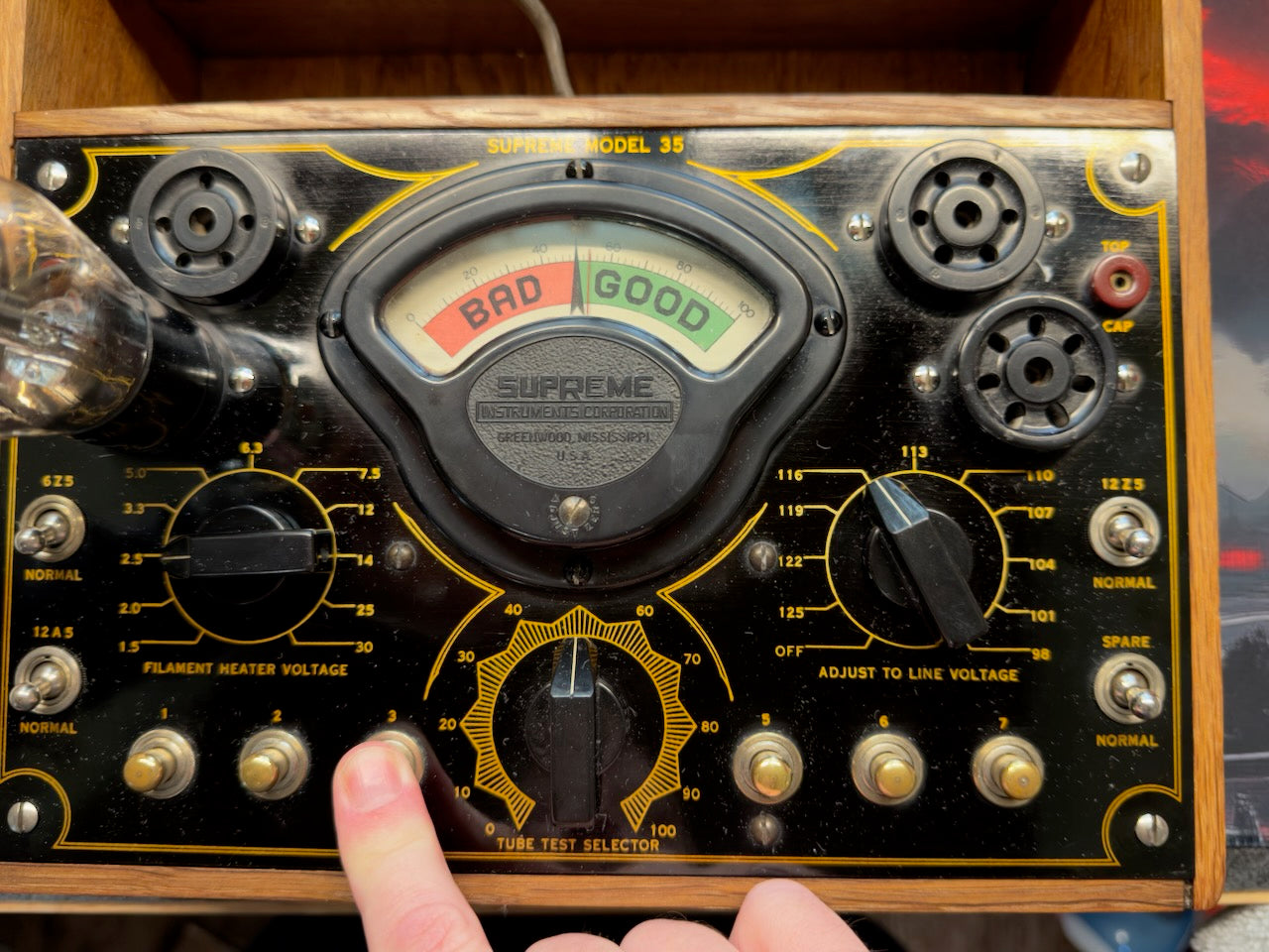 SOLD - 1935 Supreme Model 35 – Lovingly Restored - Works Great!