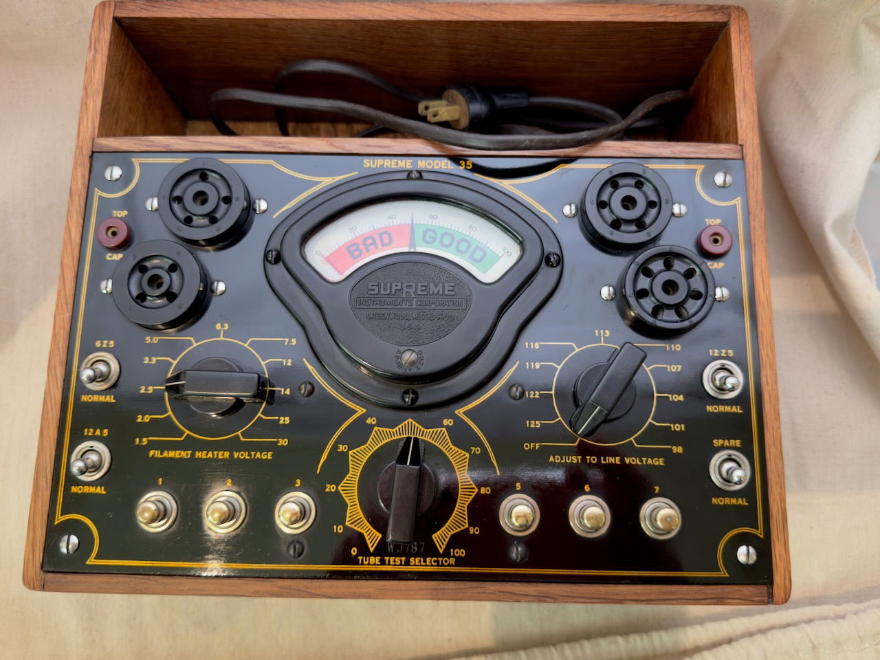SOLD - 1935 Supreme Model 35 – Lovingly Restored - Works Great!