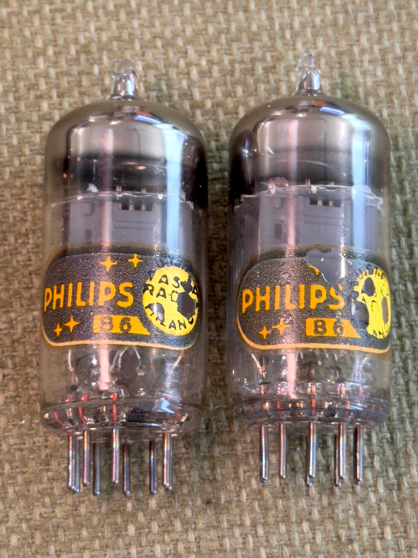SOLD - 12AX7 / ECC83 - Italian Phillips Post-War Production