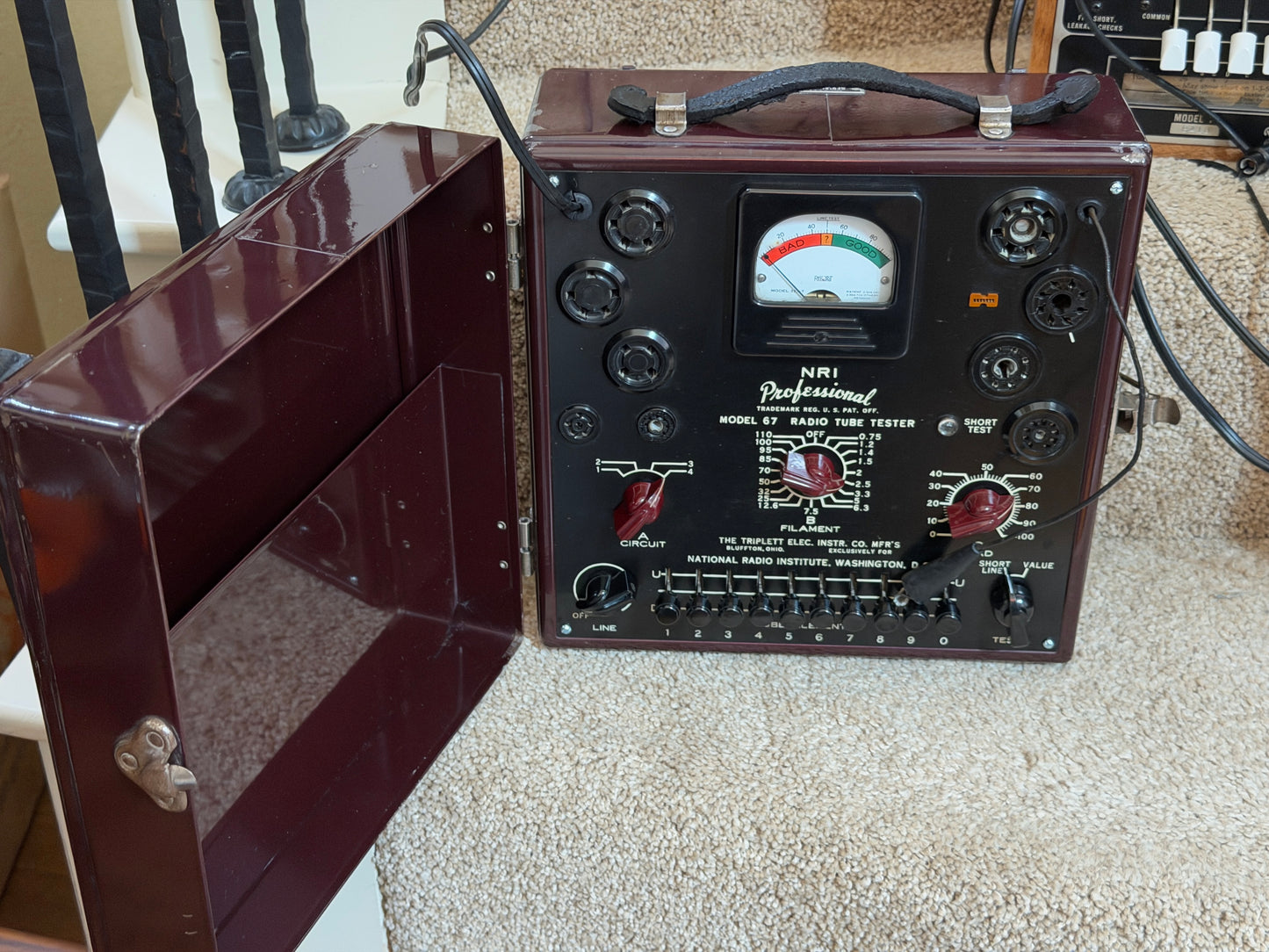 SOLD - MINT Calibrated & Refurbished NRI 67 Tube Tester