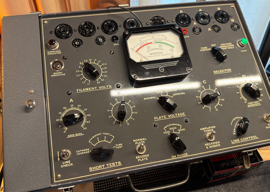 Mint & Calibrated Weston 798 Tube Tester