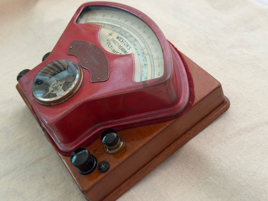 Best Gift - Weston Model 1 Direct-Reading Volt-Meter — Estimated c.1899 — Restored / Preserved — Tested Accurate — With Provenance Document