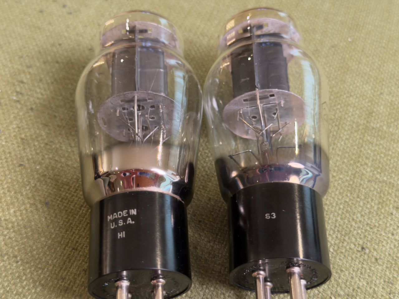 Matched Pair WWII RCA 2A3