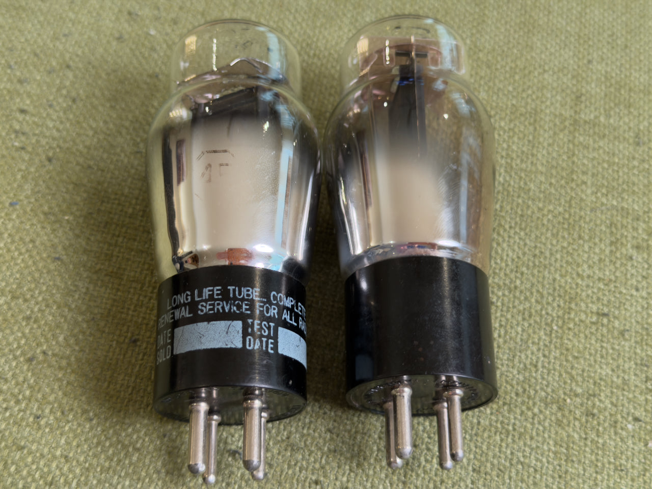 Matched Pair National Union Type 45's